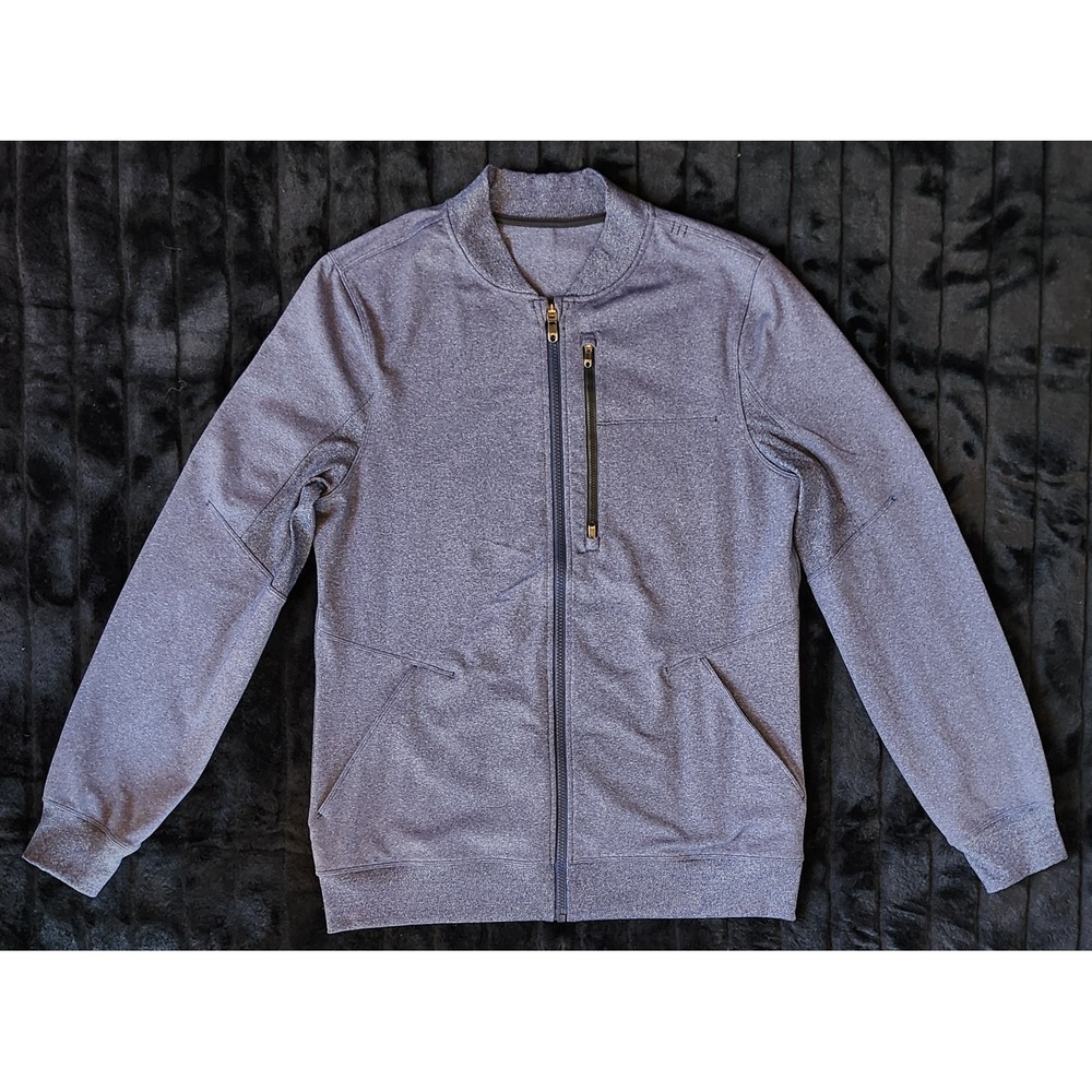 Lululemon Men's Six Pack Jacket Heathered Deep Navy Size Medium